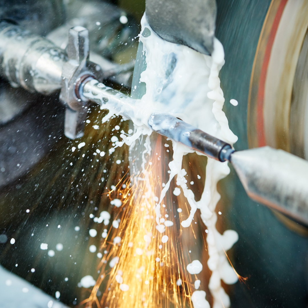Machines in shop